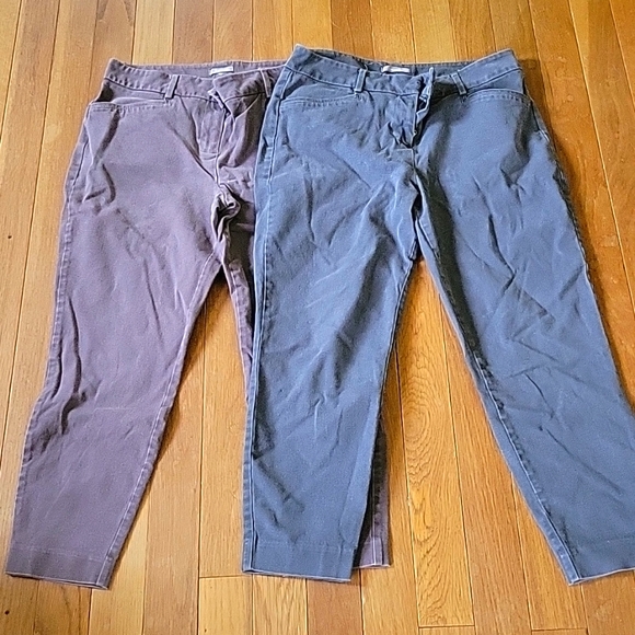 Maurices Pants - Maurice's ankle pant lot (2) short size